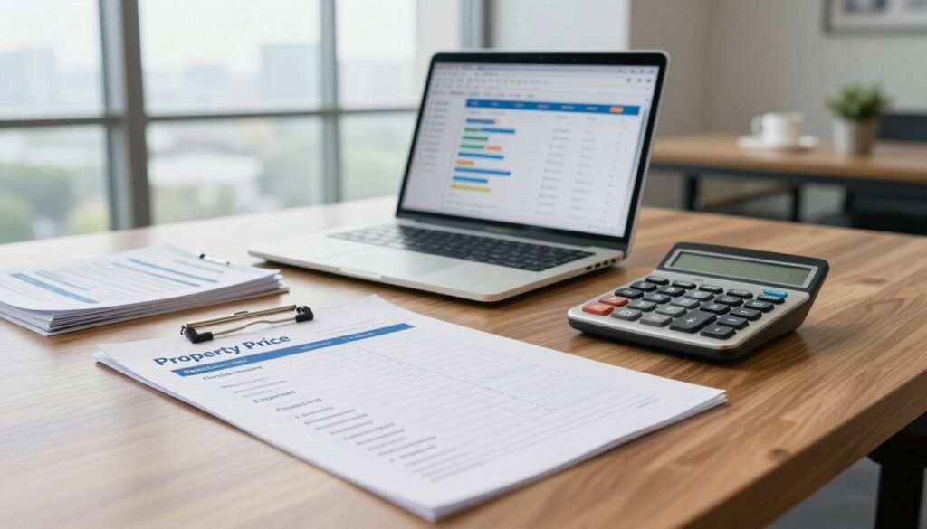 investment property calculator deal inputs checklist